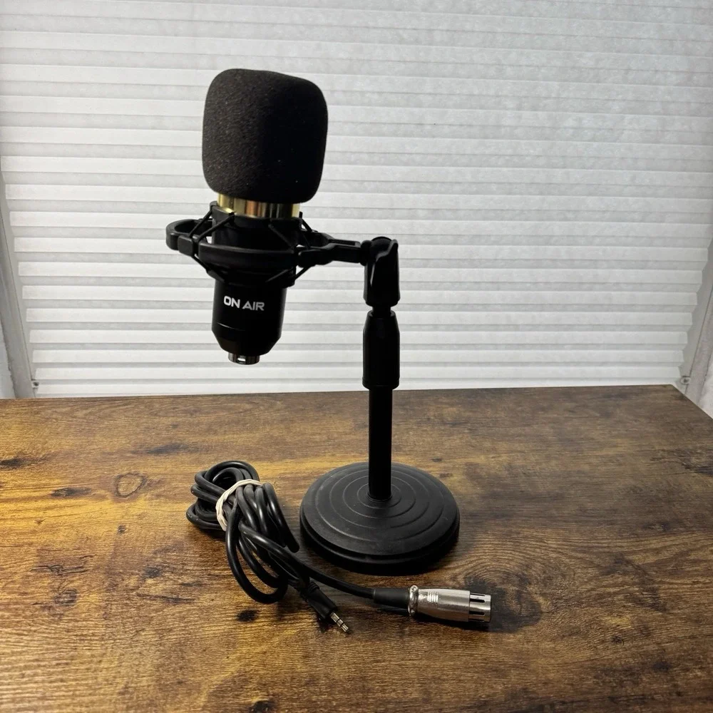 On Air Reverb Pro‎ Condenser Microphone Desk Stand Shock Mount